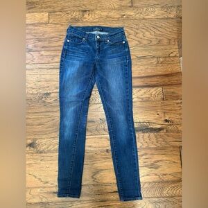Lucky Brand Dark Blue Brooke Skinny Jeans